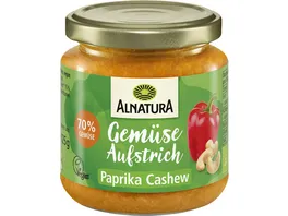 Alnatura Bio Brotaufstrich Paprika Cashew