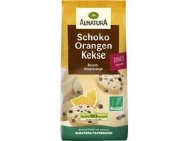 Alnatura Bioland Schoko Orangen Kekse