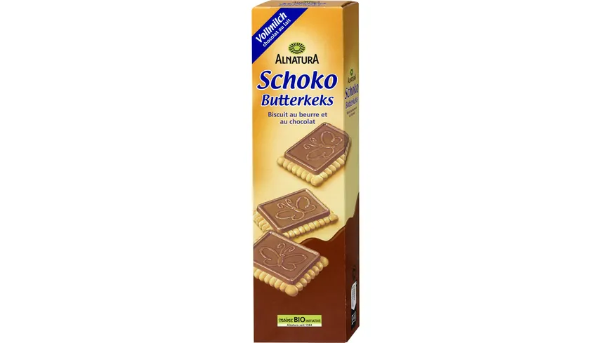 Alnatura Schoko Butterkeks Vollmilch 130G online bestellen | MÜLLER