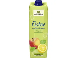 Alnatura Bio Eistee Gruener Tee Apfel Zitrone