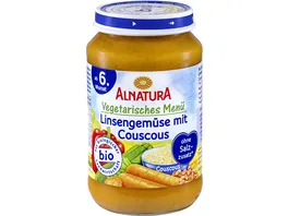Alnatura Linsengemuese mit Couscous