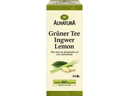 Alnatura Bio Gruentee Ingwer Lemon