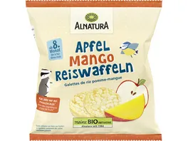 Alnatura Bio Mini Reiswaffeln Apfel Mango Baby