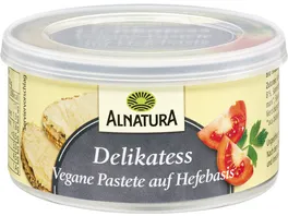 Alnatura Vegane Pastete auf Hefe Basis Delikatess