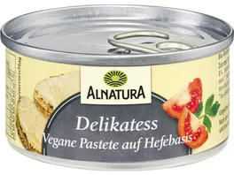 Alnatura Bio Vegane Pastete auf Hefe Basis Delikatess