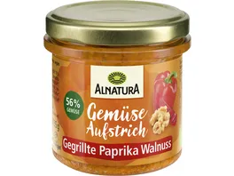 Alnatura Bio Brotaufstrich Gartengemuese Paprika Walnuss