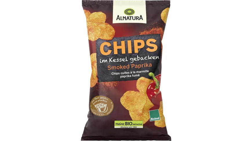 Alnatura Bioland-Chips im Kessel gebacken Smoked Paprika online bestellen |  MÜLLER