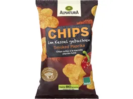 Alnatura Bioland Chips im Kessel gebacken Smoked Paprika