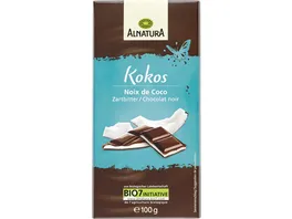 Alnatura Bio Kokos Zartbitter Schokolade