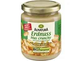 Alnatura Bio Erdnussmus crunchy