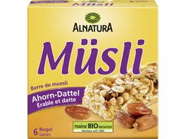 Alnatura Bio Muesliriegel Ahorn Dattel