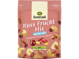 Alnatura Bio Nuss Frucht Mix salzig suess