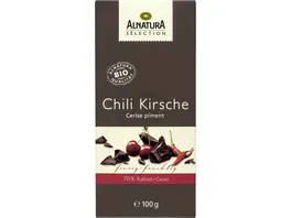 Alnatura Bio Selection Schokolade Chili Kirsche Selection