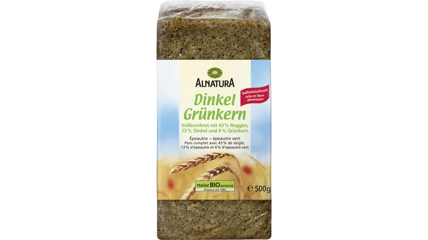 Alnatura Bio Dinkel Grünkern Brot online bestellen | MÜLLER