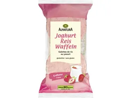 Alnatura Bio Reiswaffeln Joghurt Erdbeer