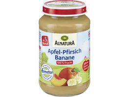 Alnatura Bio Babybrei Apfel Pfirsich Banane