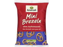 Alnatura Bio Mini Brezeln ohne Aufstreusalz