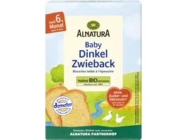 Alnatura Bio Baby Dinkel Zwieback 200G Nach 6 Monat
