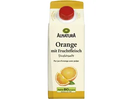 Alnatura Bio Orangensaft mit Fruchtfleisch