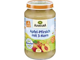 Alnatura Bio Apfel Pfirsich mit 3 Korn