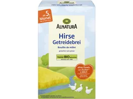 Alnatura Bio Hirse Getreidebrei ab 5 Monat