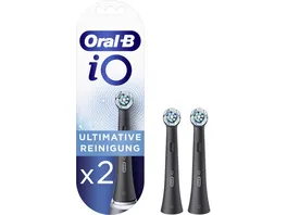 Oral B Aufsteckbuersten iO Ultimative Reinigung BLACK