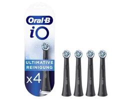 Oral B Aufsteckbuersten iO Ultimative Reinigung BLACK