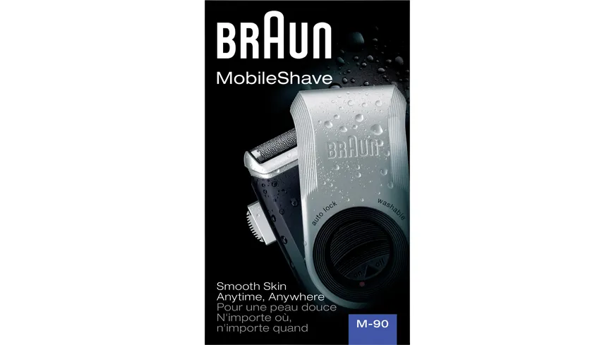 BRAUN PocketGo | MÜLLER MobileShave bestellen Rasierer online M90