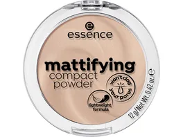 essence mattifying compact powder