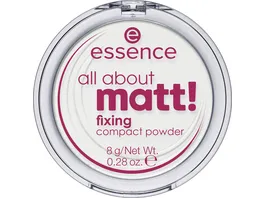 essence all about matt fixing compact powder