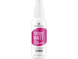 essence instant MATT make up setting spray