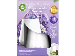 Air Wick Aroma Oel Diffuser Starter Set Entspannender Lavendel