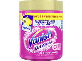 Vanish Oxi Action Waesche Booster Pulver Fleckentferner