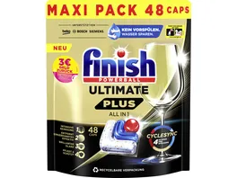 Finish Ultimate Plus All in 1 Maxipack Regular 48 Caps