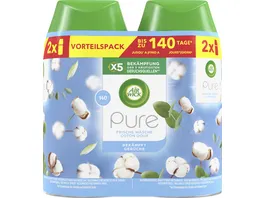 Air Wick Pure Freshmatic Max Nachfuellung DUO Frische Waesche