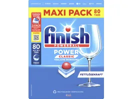 finish Spuelmaschinentabs Power Classic Maxi Pack