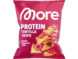 MORE NUTRITION Protein Tortilla Chips Paprika Ungarisch