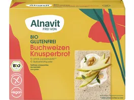 Alnavit Bio Knusperbrot Buchweizen glutenfrei