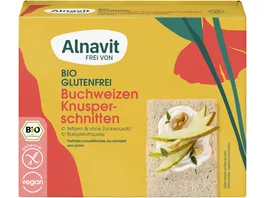 Alnavit Bio Knusperschnitten Buchweizen glutenfrei