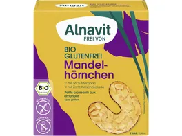 Alnavit Bio Mandelhoernchen glutenfrei