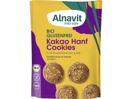 Alnavit Bio Kakao Hanf Cookies glutenfrei