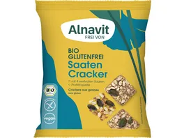 Alnavit Bio Saaten Cracker glutenfrei