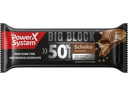 Power System Proteinriegel Big Block Schoko