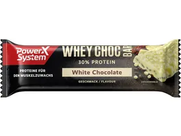 Power System Whey Choc Bar White Chocolate 50g