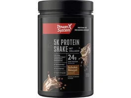 Power System 5K Protein Shake Schoko Nougat 360g