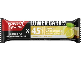 Power System Lower Carb Bar Lemon Cheesecake 40g