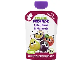 Freche Freunde Quetschie Apfel Birne Passionsfrucht