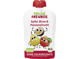 Freche Freunde Quetschie Apfel Birne Passionsfrucht