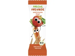 Freche Freunde Bio Getreideriegel Apfel Karotte 4er Pack