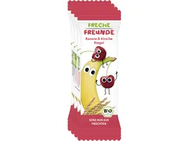 Freche Freunde Bio Riegel Banane Kirsche 4x23g